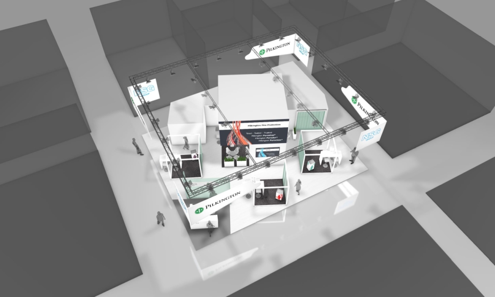 Pilkington stand at BAU 2017