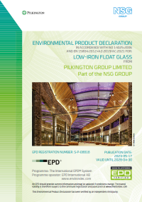 EPD for Low Iron Float Glass