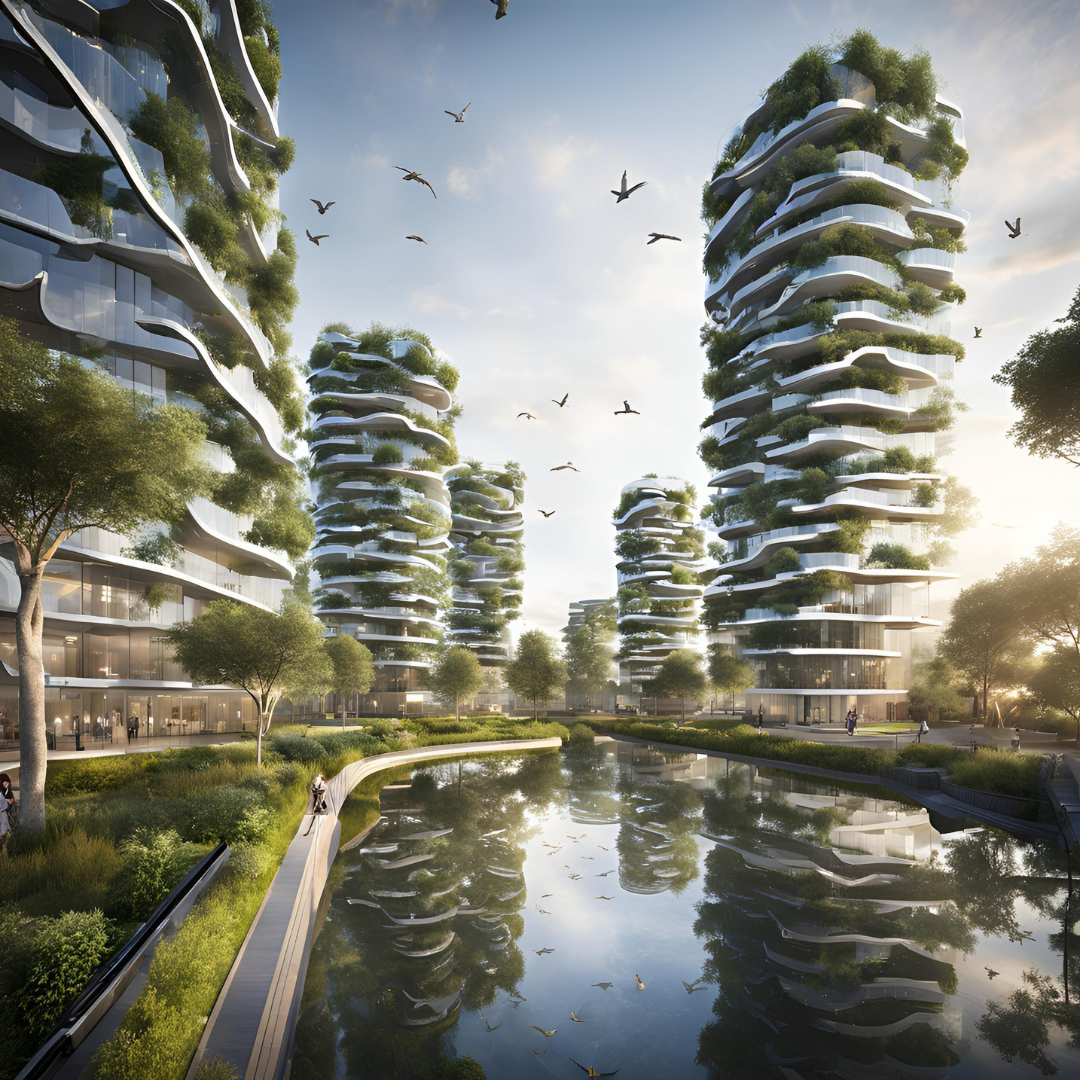 Stadt der Zukunft mit Pilkington AviSafe™