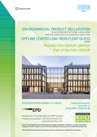 EPD for Offline Coated Low-iron Float Glass