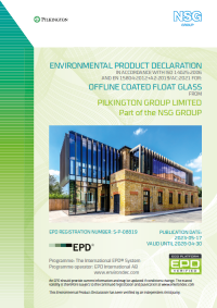 EPD for Offline Coated Float Glass