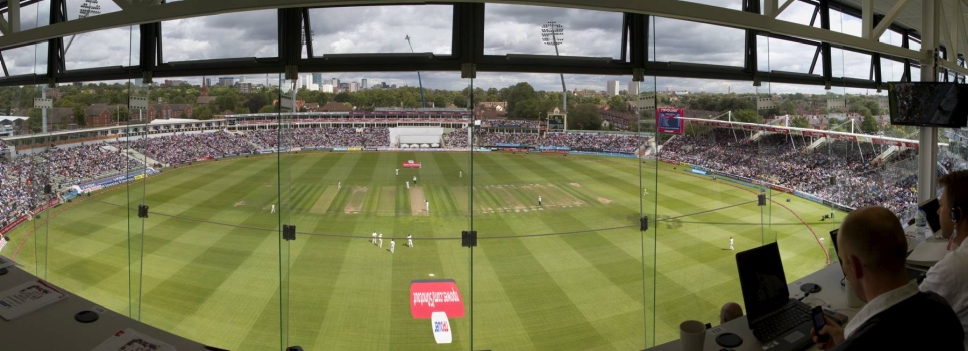Edgbaston Cricket Ground in Birmingham