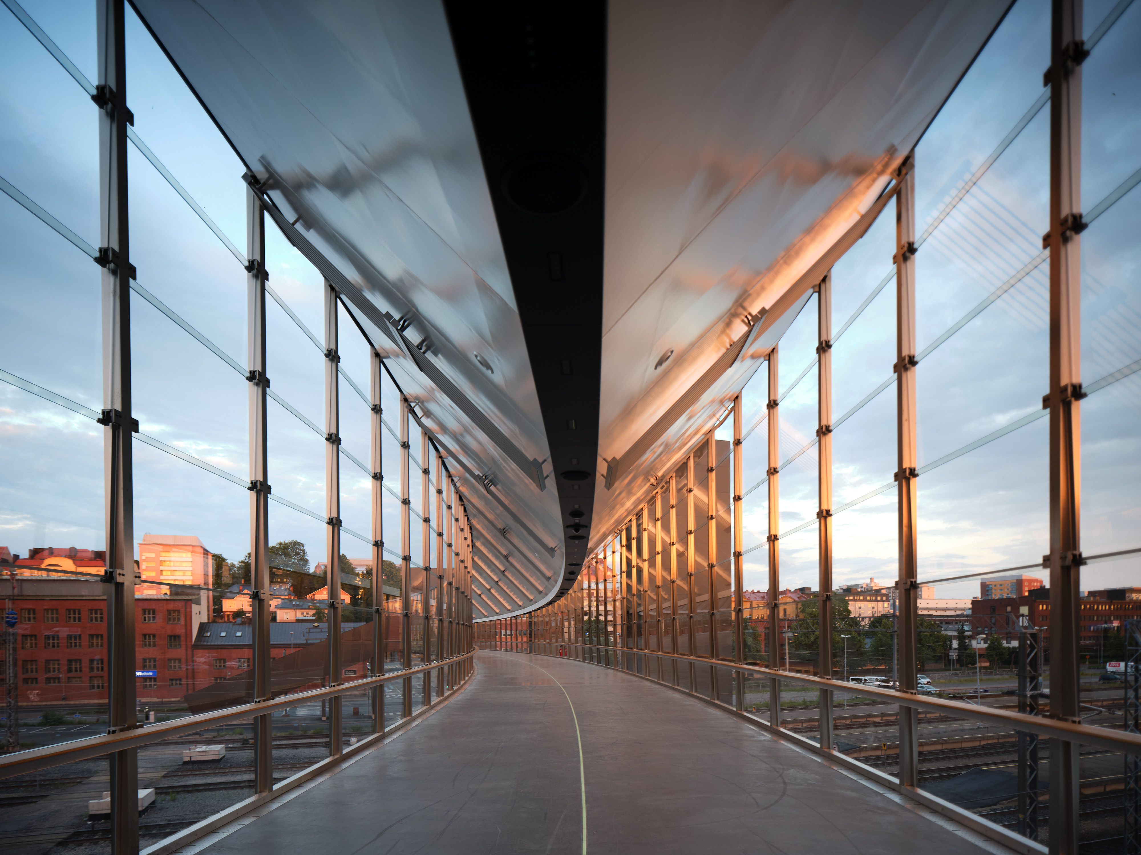 Logomo Brücke, Turku, Finnland