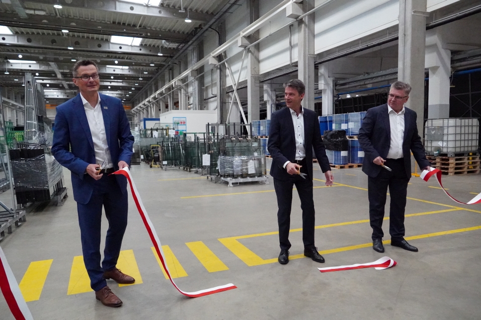 Pilkington IGP plant in Ostrołęka opening ceremony