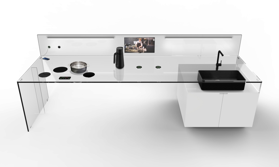 Power tap technology by Cohda in a Kitchen