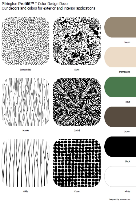 Pilkington Profilit™ T Color Design Décor