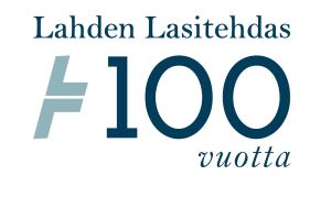 Lasitehdas 100v juhlalogo