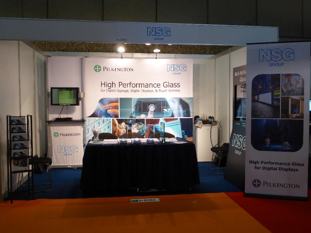 NSG Group booth at ISE 2015