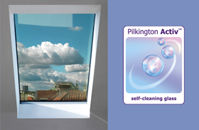 Pilkington Activ™ self-cleaning glass