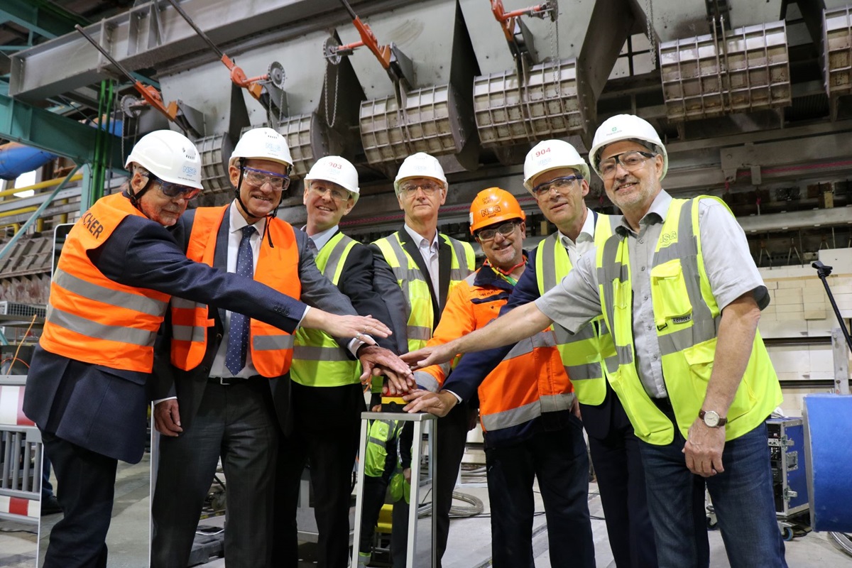 Restart of the floatglass line in Gladbeck