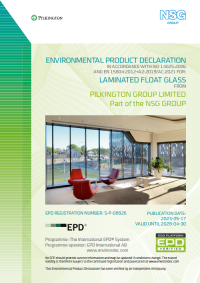 EPD for Laminated Float Glass