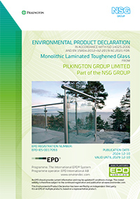 Monolithic Laminated Toughened Glass