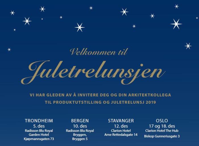 Juletrelunsjene 2019