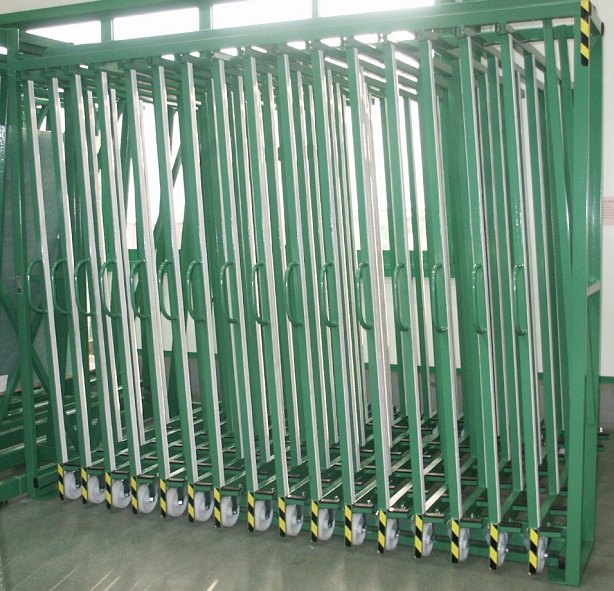narrow gate shelves - 16 shelves
