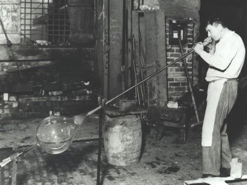 Glass blowing