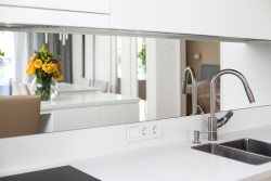 Mirropane Chrome Kitchen