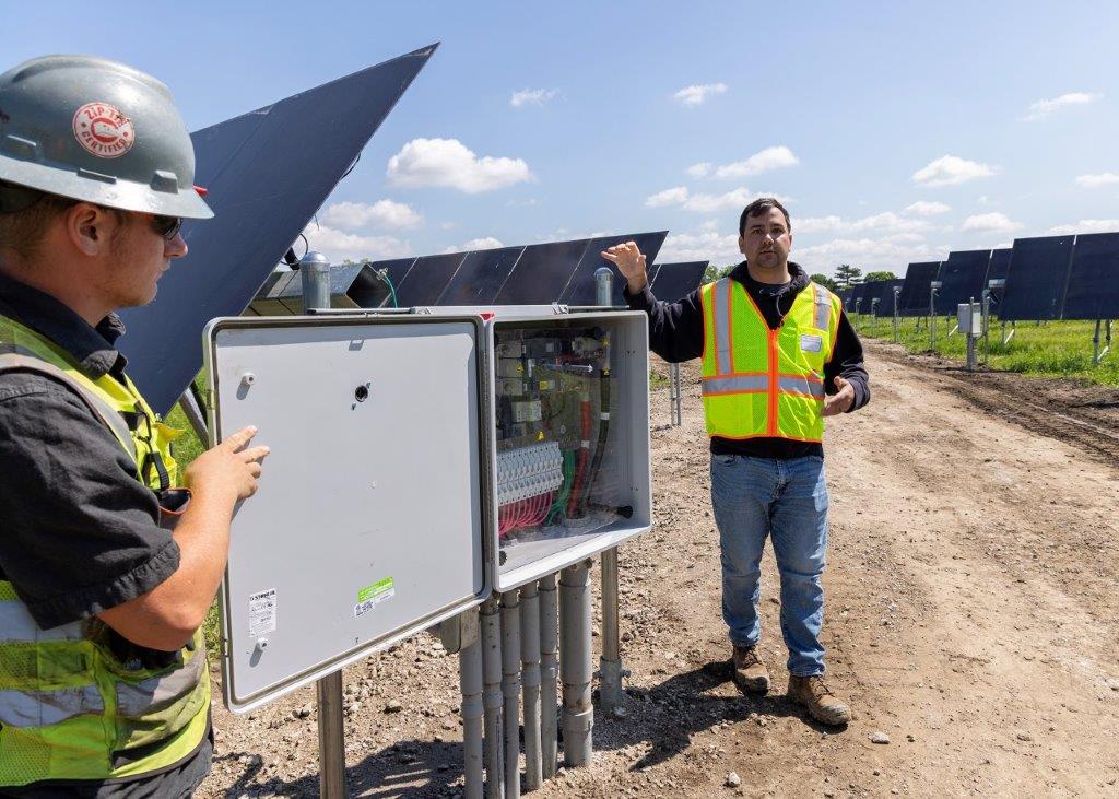 Ottawa, Illinois Solar Field