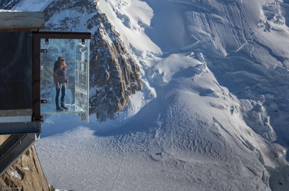 Le Pas Dans le vide, Chamonix