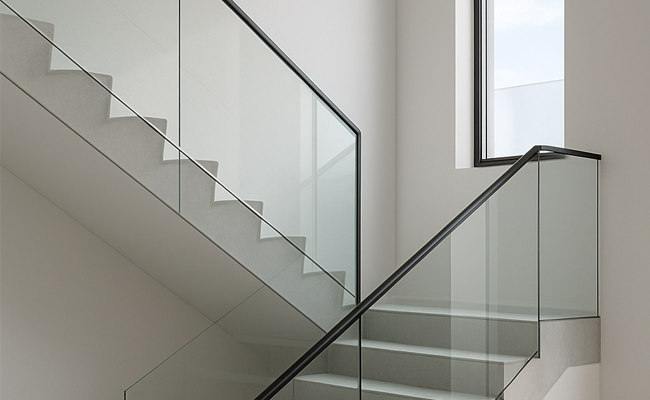 Glass balustrade