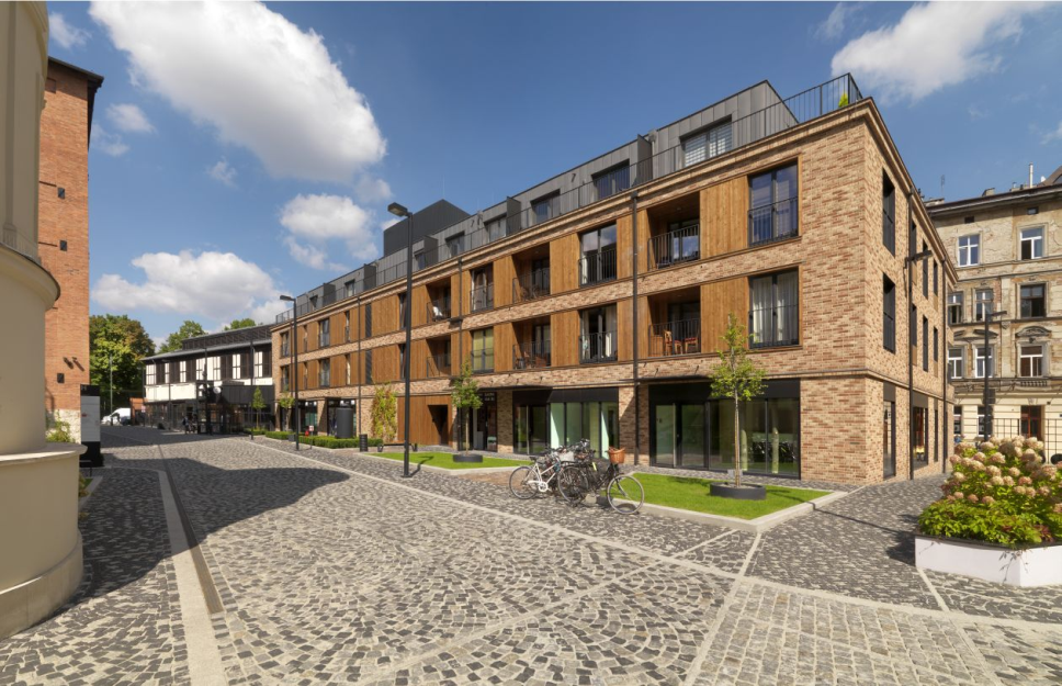 Apartments Browar Lubicz with solar control glass