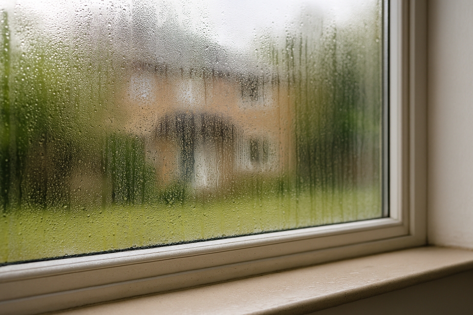 Condensation on window