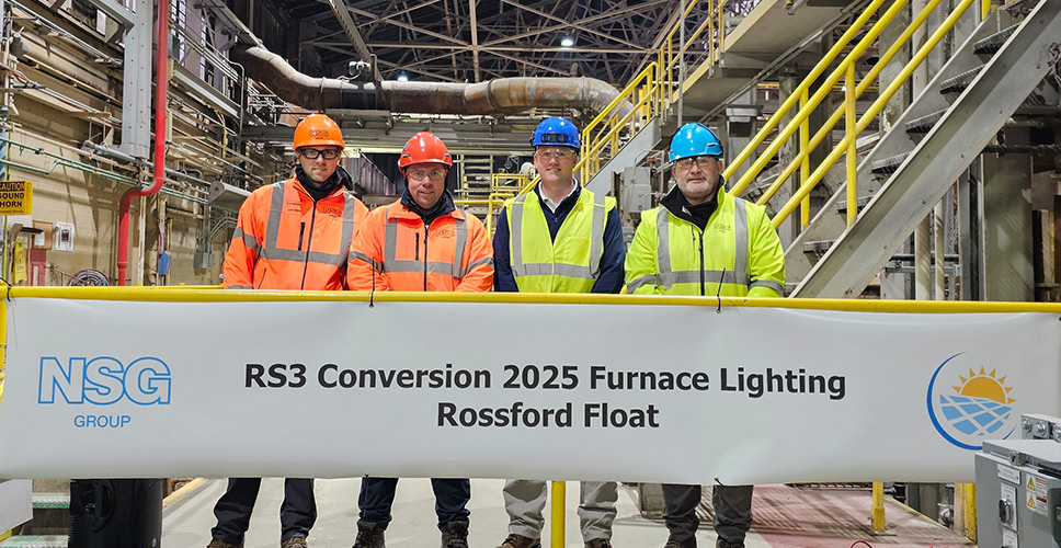NSG Rossford Plant Furnace Lighting 2025
