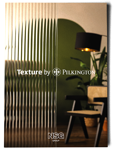 Texture by Pilkington brochure front cover